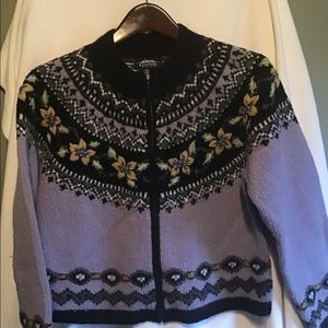 Icelandic knit wool sweater